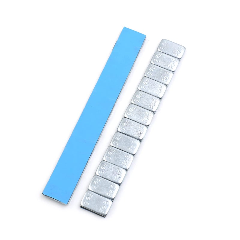 F FIERCE CYCLE 2.1oz Self Adhesive Wheel Balance Weights Strips for Motorcycle 140 x 19mm 5pcs - Image 3